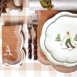 Clearance Alathea Caramel Linen Napkins (Set Of 4) Napkins