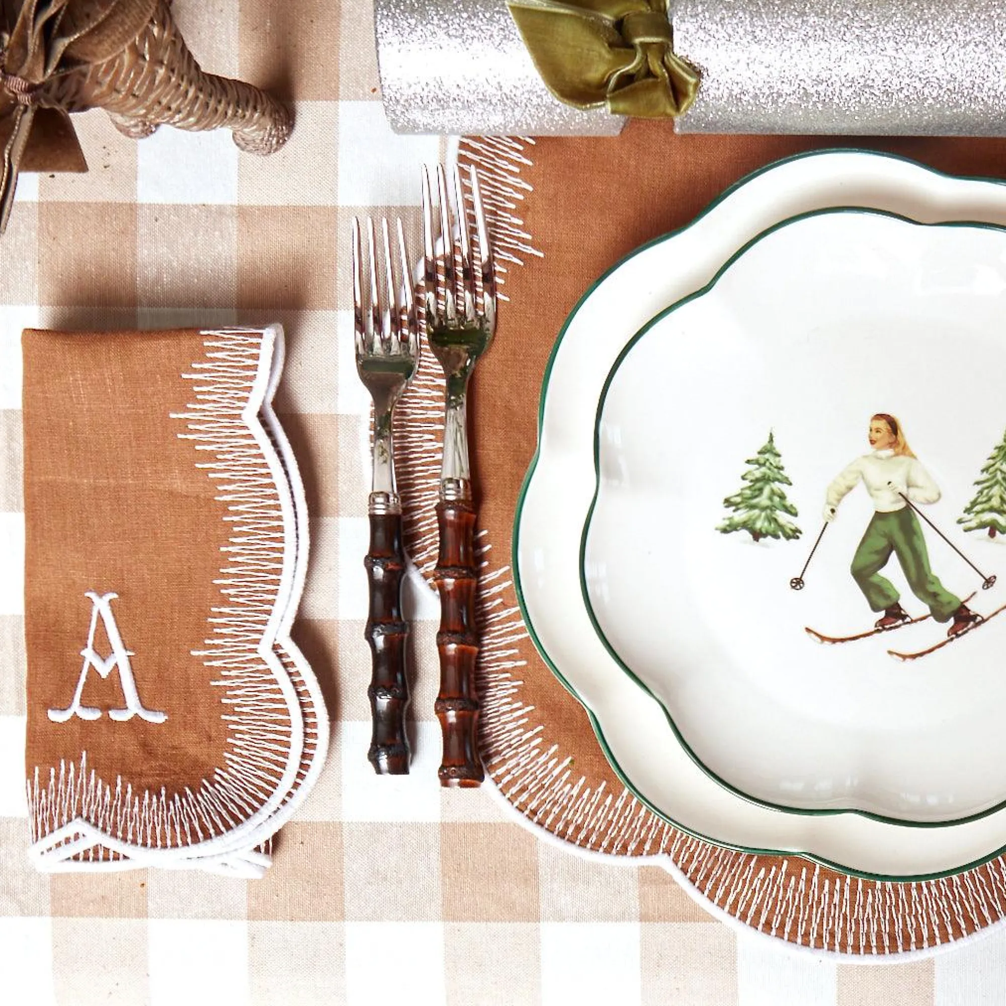 alathea_caramel_linen_pla_5.webp Best Sale Alathea Caramel Linen Placemats & Napkins (Set Of 4) Table Linen Sets