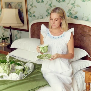 Shop Alice Blue Sleeveless Nightdress Women Alice Nightdresses