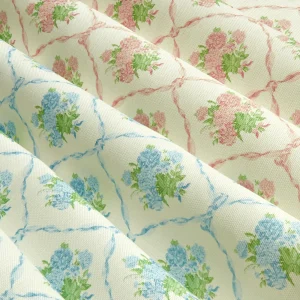 Discount Alice's Bouquet Fabric (Pink) Serena Fresson Fabrics
