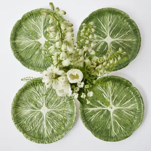 Discount Alpine Lettuce Starter Plate (Set Of 4) Crockery Sets