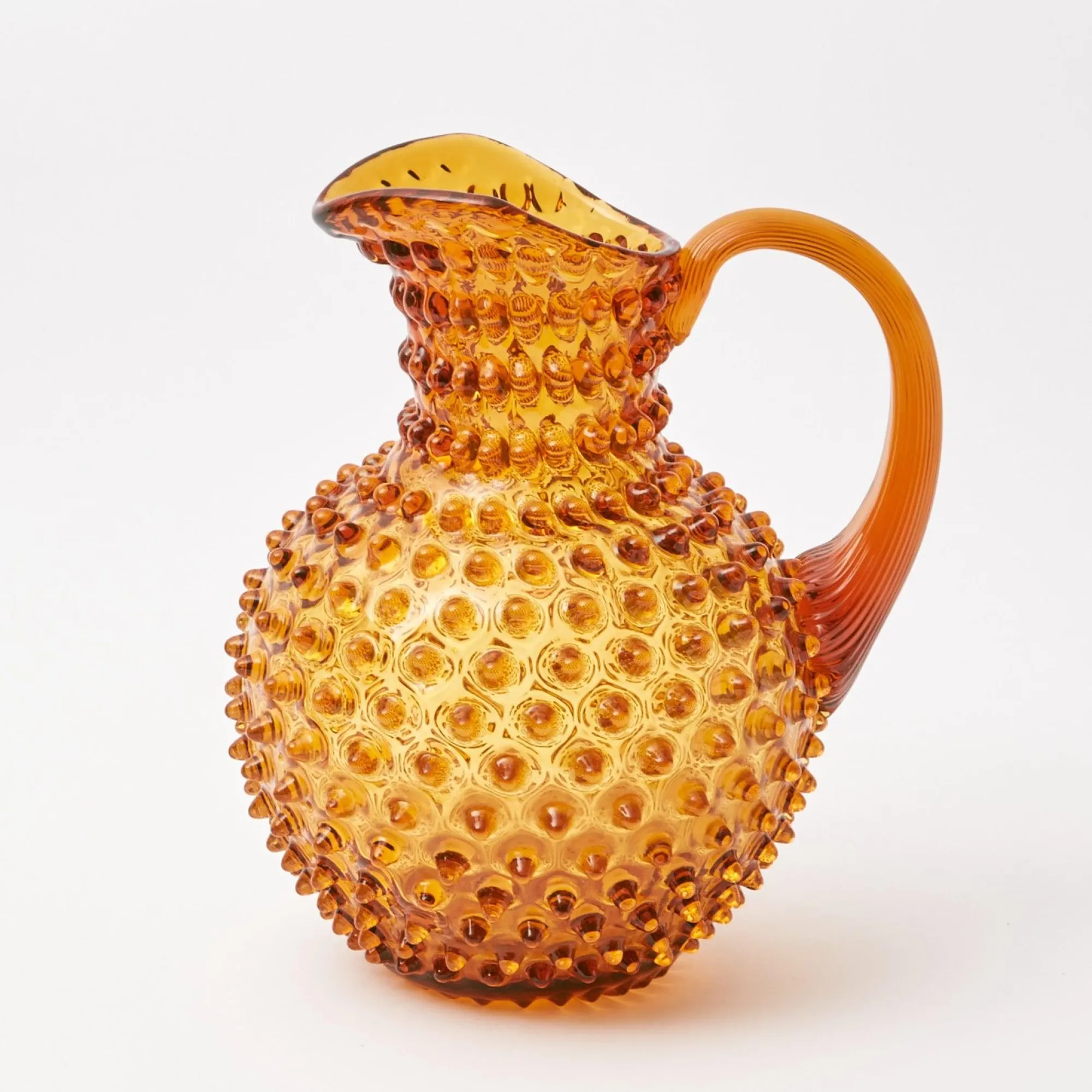 amber_hobnail_jug_0.webp Discount Amber Hobnail Jug Jugs