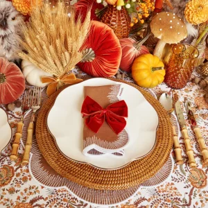 Shop Amber Hobnail Jug And Glasses (Set Of 6) Glassware Sets