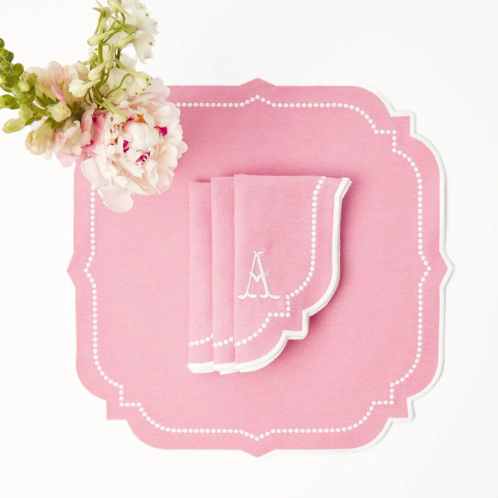 amelie_pink_napkins_set_o_0.webp Store Amelie Pink Napkins (Set Of 4) Napkins
