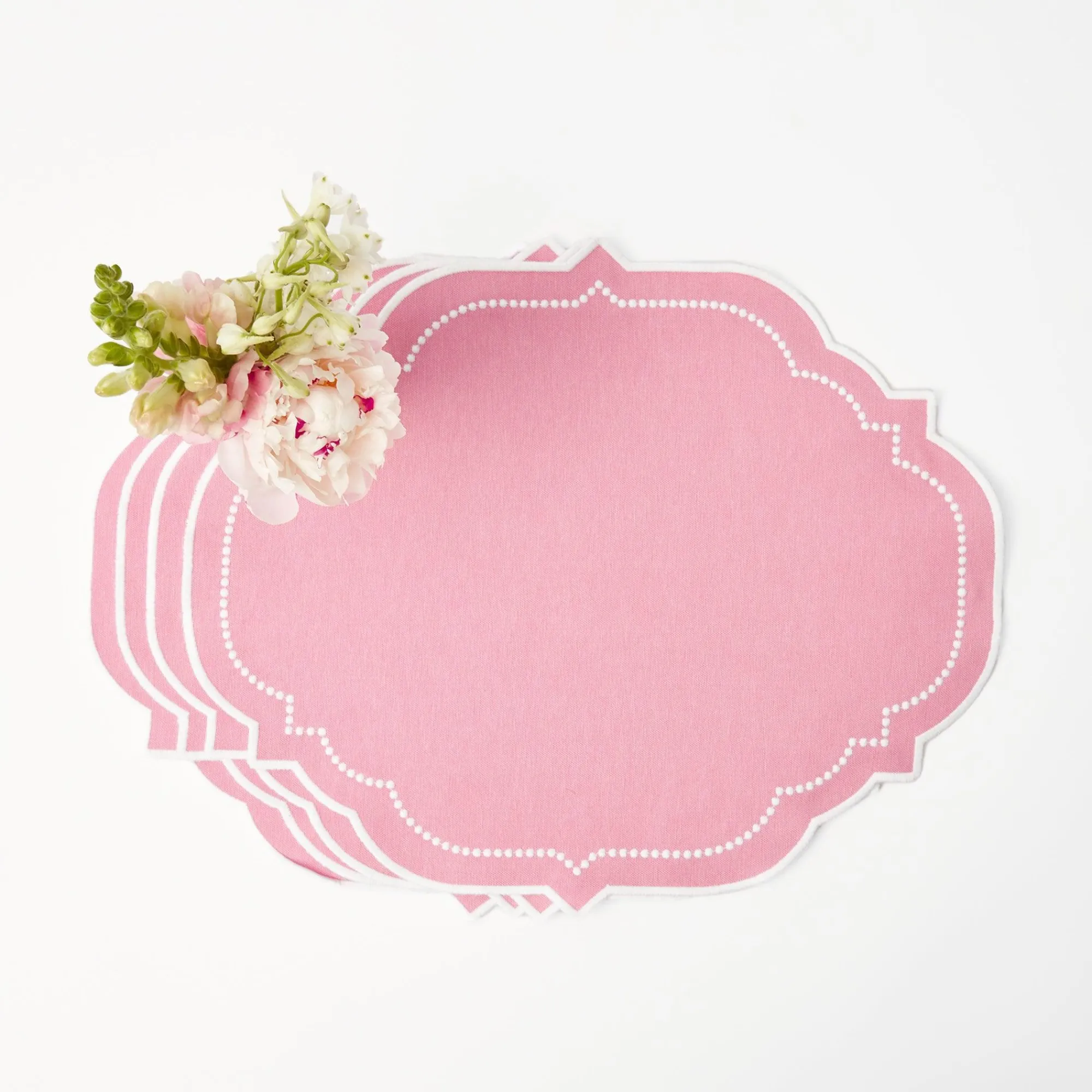 amelie_pink_placemats__na_6.webp Hot Amelie Pink Placemats & Napkins (Set Of 4) Table Linen Sets