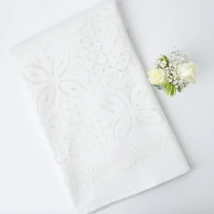 Best Applique White Tablecloth Tablecloths