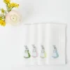 Shop Assorted White Linen Rabbit Napkins (Set Of 4) Napkins
