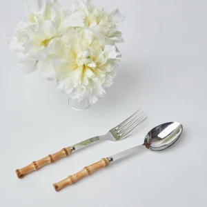 Store Bamboo Serving Set Cutlery Sets