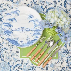 Clearance Beatrice Blue Tablecloth Tablecloths