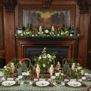 Online Beatrice Forest Green Napkins (Set Of 4) Napkins