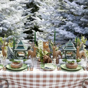 Online Beatrice Forest Green Napkins (Set Of 4) Napkins