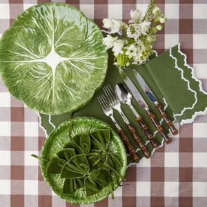 Online Beatrice Forest Green Napkins (Set Of 4) Napkins