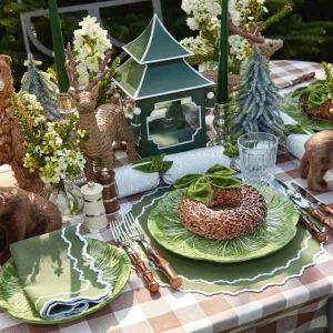 Online Beatrice Forest Green Napkins (Set Of 4) Napkins