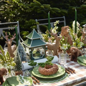 Online Beatrice Forest Green Napkins (Set Of 4) Napkins