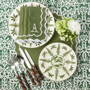 Online Beatrice Forest Green Napkins (Set Of 4) Napkins