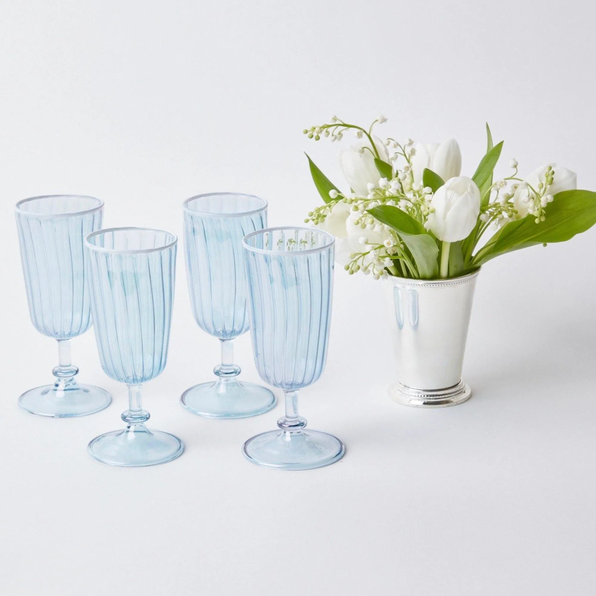 blue__white_rim_short_ste_0.webp Cheap Blue & White Rim Short Stem Glass (Set Of 4) Glasses