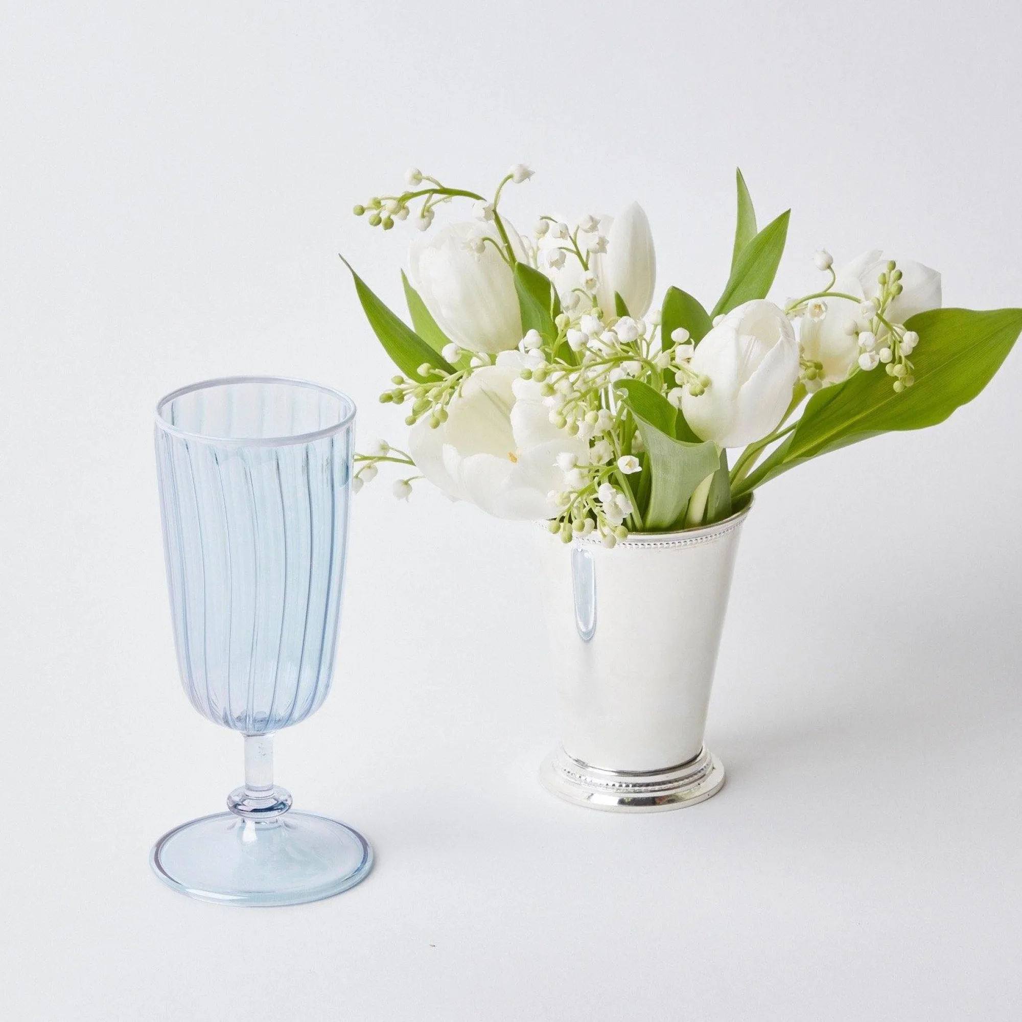 blue__white_rim_short_ste_8.webp Cheap Blue & White Rim Short Stem Glass (Set Of 4) Glasses