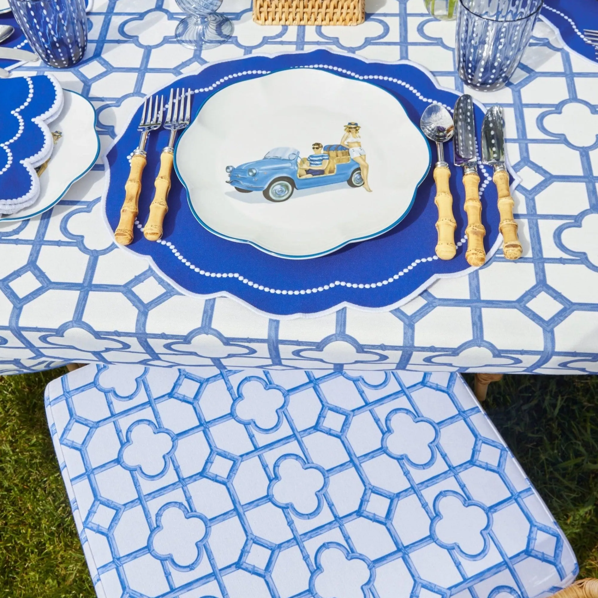 blue_bamboo_seat_pad_cush_3.webp Clearance Blue Bamboo Seat Pad Cushion Cushions