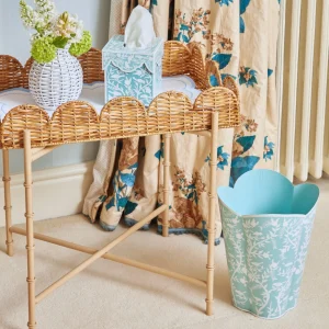 Best Blue Floral Toleware Set Vases