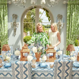 Store Blue Fringe Napkins (Set Of 4) Napkins