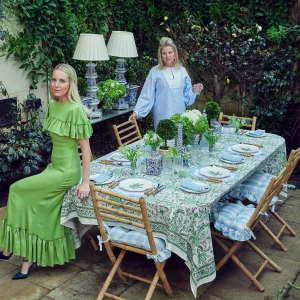 Sale Blue Gingham Ruffle Seat Pad Cushion Cushions