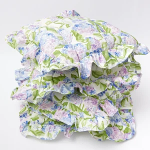 Sale Blue Hydrangea Seat Pad Cushion Cushions