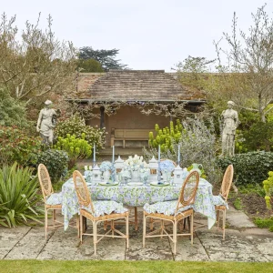 Sale Blue Hydrangea Seat Pad Cushion Cushions