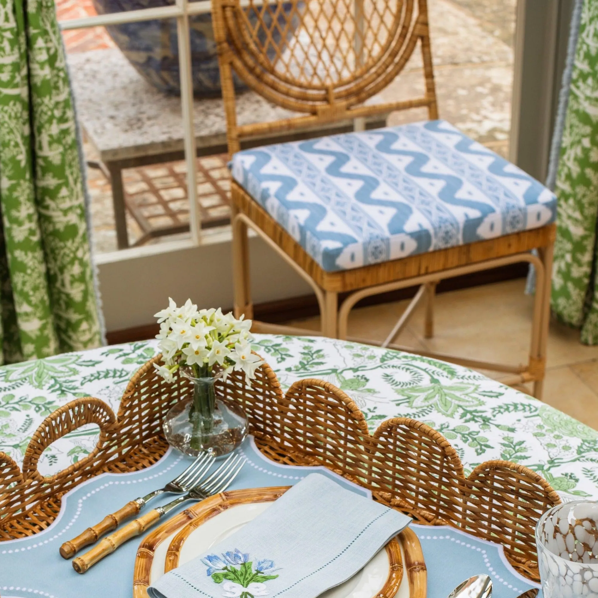 blue_ikat_seat_pad_cushio_11.webp Store Blue Ikat Seat Pad Cushion Cushions