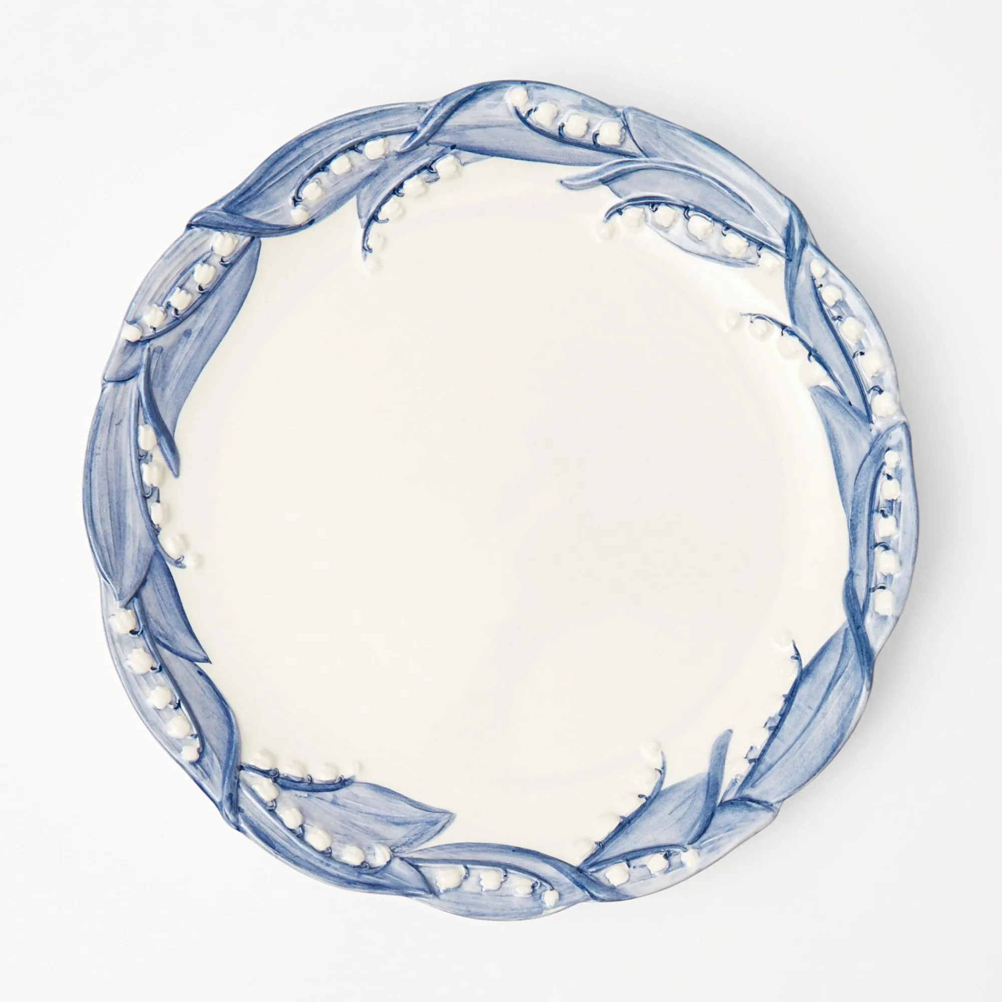 blue_lily_of_the_valley_d_8-4.webp Fashion Blue Lily Of The Valley Dinner Plates (Set Of 4) Dinner Plates