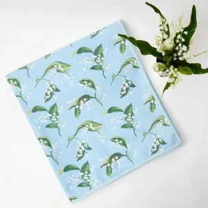 Online Blue Lily Of The Valley Tablecloth Tablecloths