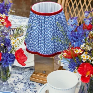 Flash Sale Blue Lotus Lampshade Lamps & Lighting