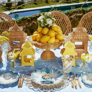 Best Sale Blue Matilde Dinner & Starter Plates (Set Of 8) Dinner Plates