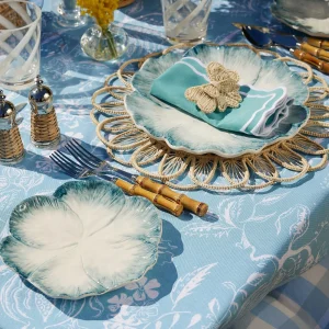 New Blue Matilde Starter Plates (Set Of 4) Crockery Sets