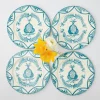 Flash Sale Blue Melograno Dinner Plates (Set Of 4) Crockery Sets