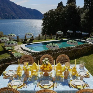 Best Sale Blue Melograno Tablecloth Tablecloths