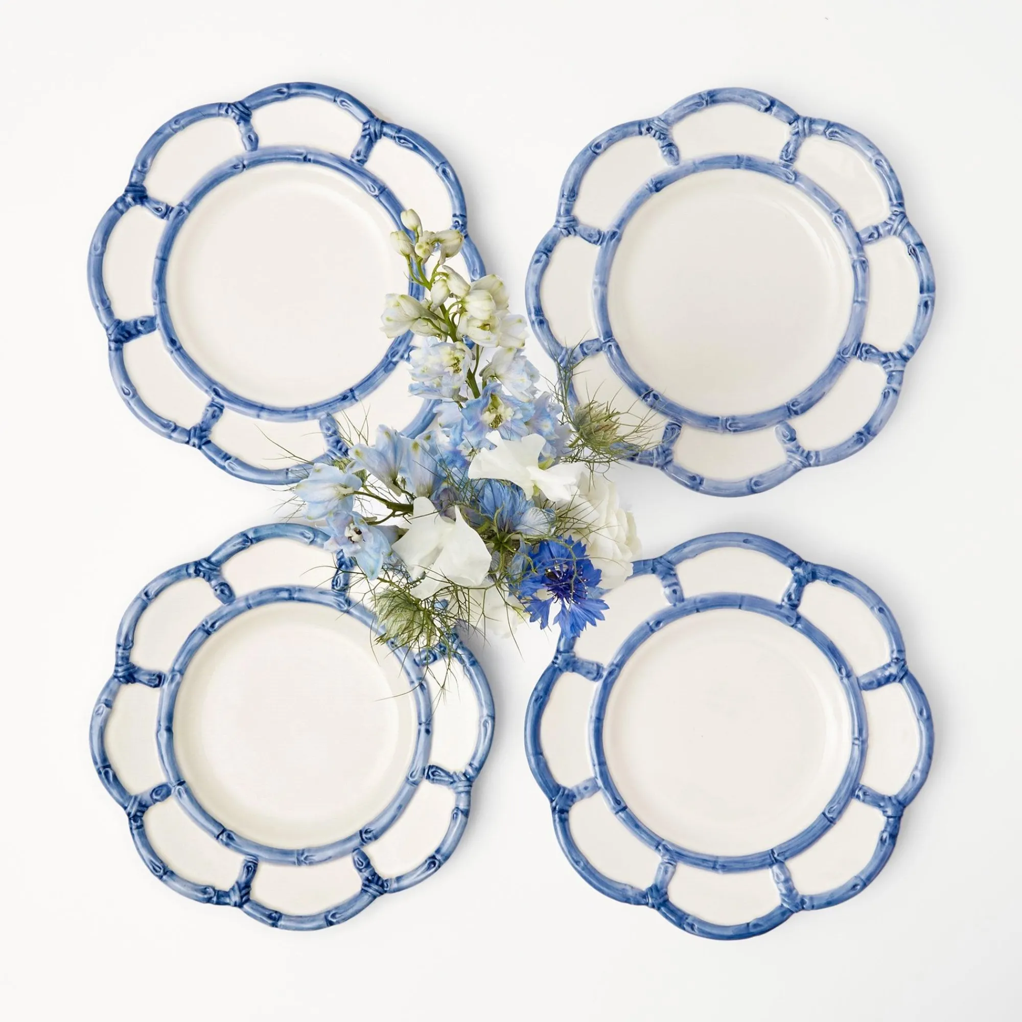 blue_petal_bamboo_starter_0-2.webp Flash Sale Blue Petal Bamboo Starter Plate (Set Of 4) Crockery Sets