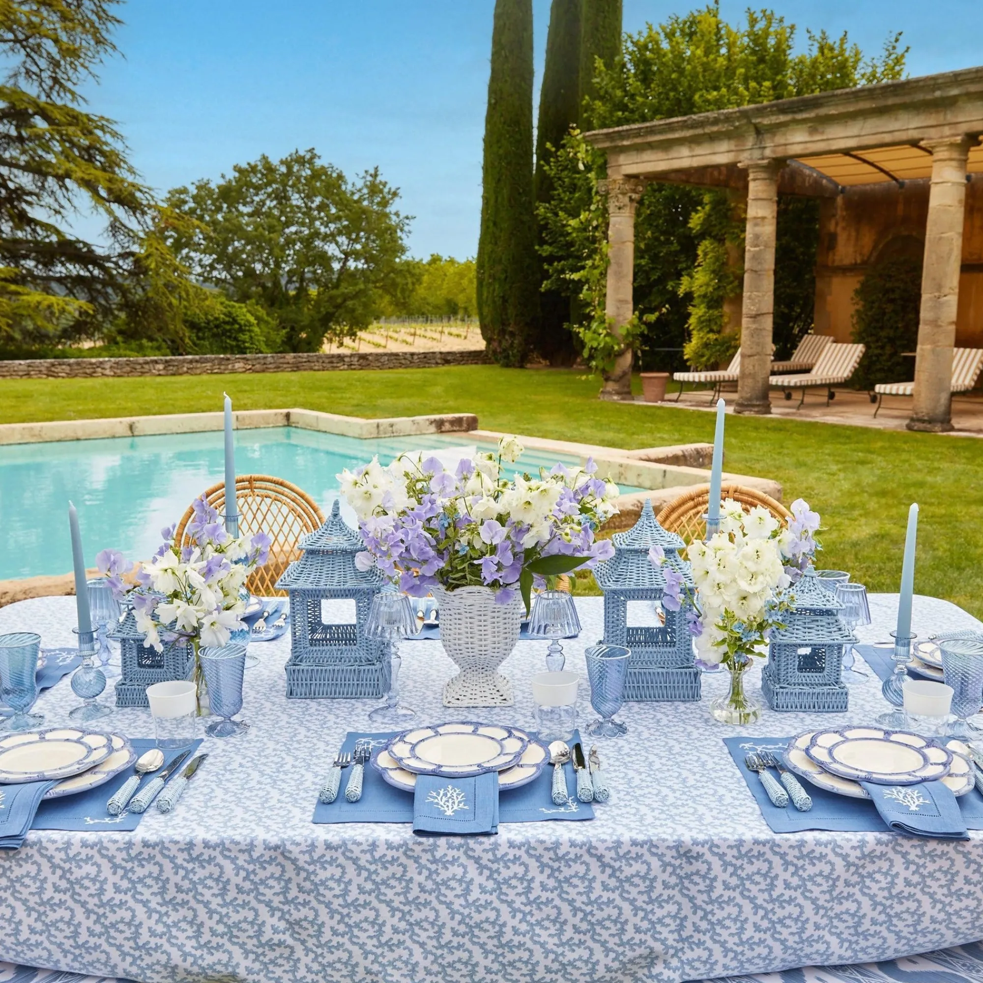 blue_petal_bamboo_starter_4-2.webp Flash Sale Blue Petal Bamboo Starter Plate (Set Of 4) Crockery Sets