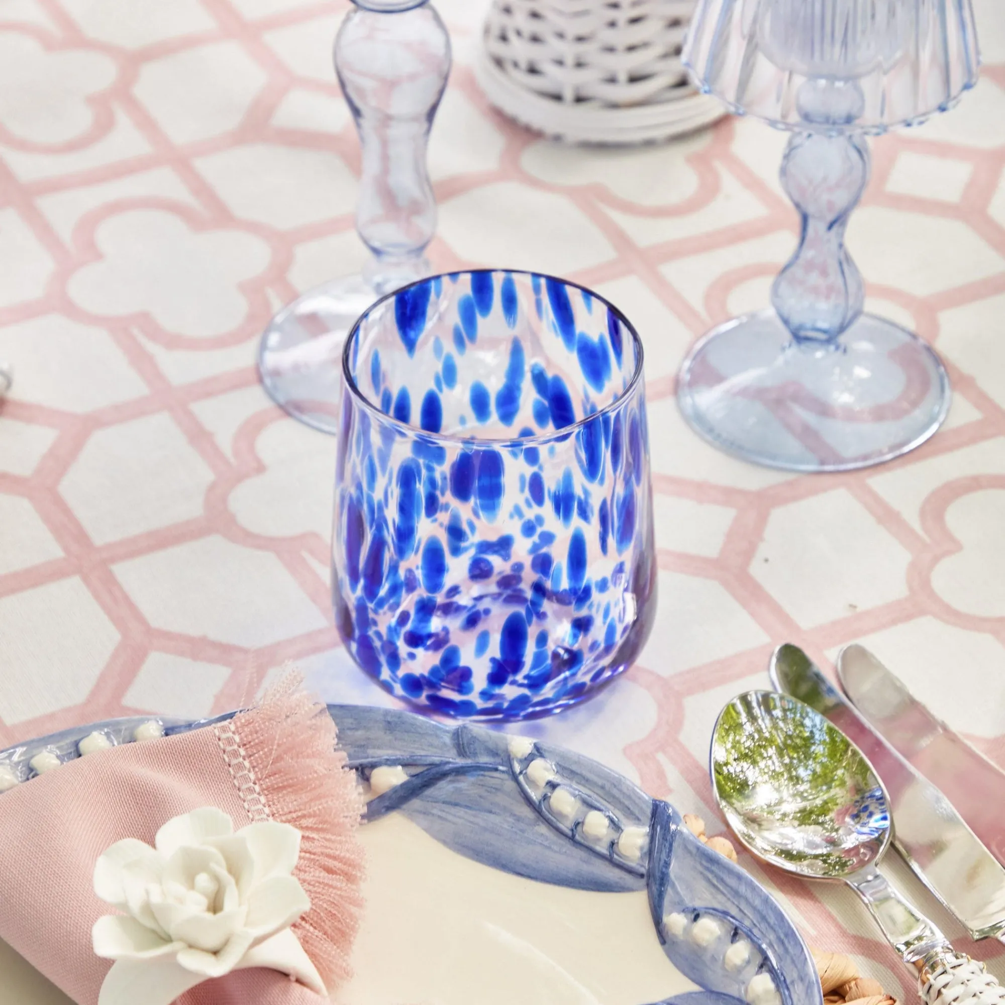 blue_provence_water_glass_1.webp Cheap Blue Provence Water Glasses (Set Of 4) Glasses