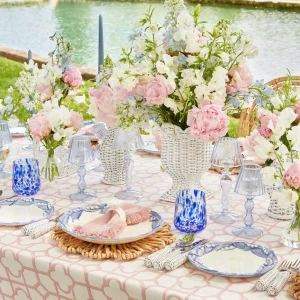 Cheap Blue Provence Water Glasses (Set Of 4) Glasses