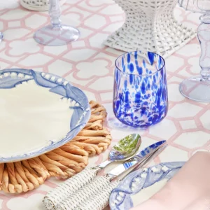 Cheap Blue Provence Water Glasses (Set Of 4) Glasses