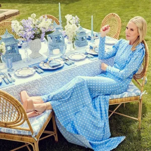 Shop Blue Rattan Cutlery (5 Piece) Rattan Tableware