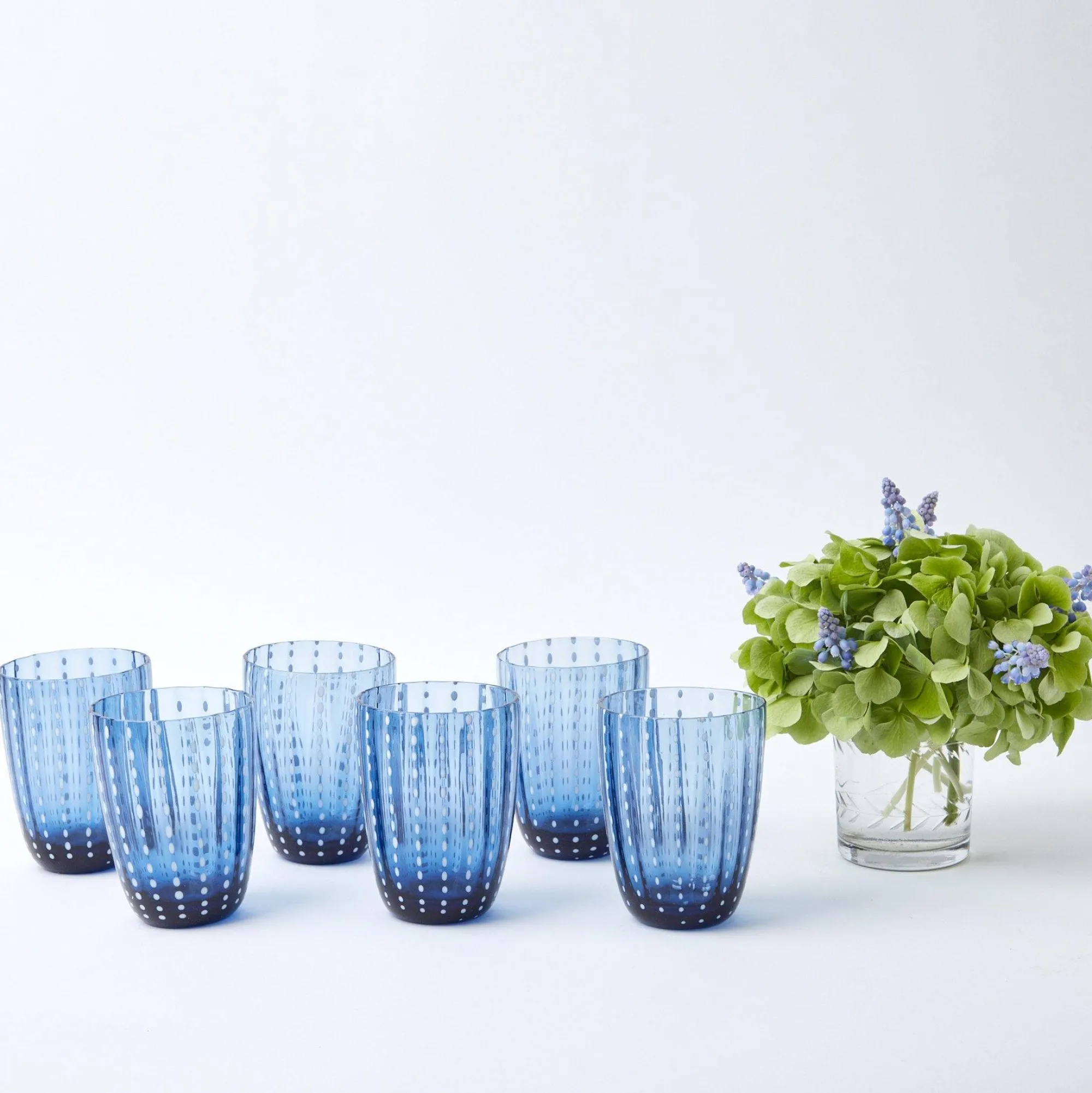 blue_speckle_water_glasse_25.webp Sale Blue Speckle Water Glasses (Set Of 6) Glasses