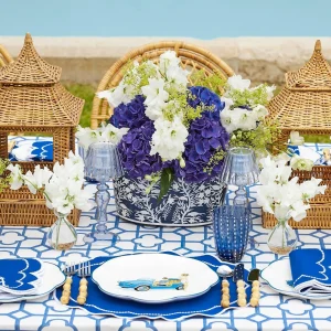 Sale Blue Speckle Water Glasses (Set Of 6) Glasses