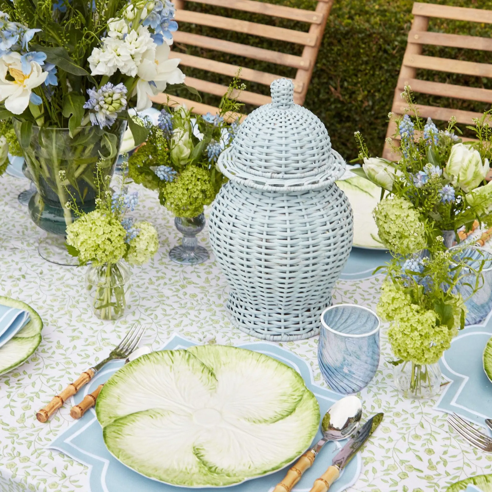 blue_swirl_water_glasses__1.webp Outlet Blue Swirl Water Glasses With White Rim (Set Of 4) Glasses