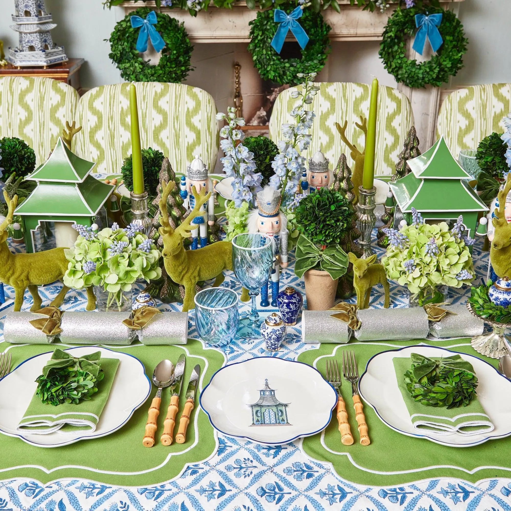 blue_swirl_water_glasses__8.webp Outlet Blue Swirl Water Glasses With White Rim (Set Of 4) Glasses