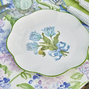 Sale Blue Tulip Dinner & Starter Plates (Set Of 8) Dinner Plates