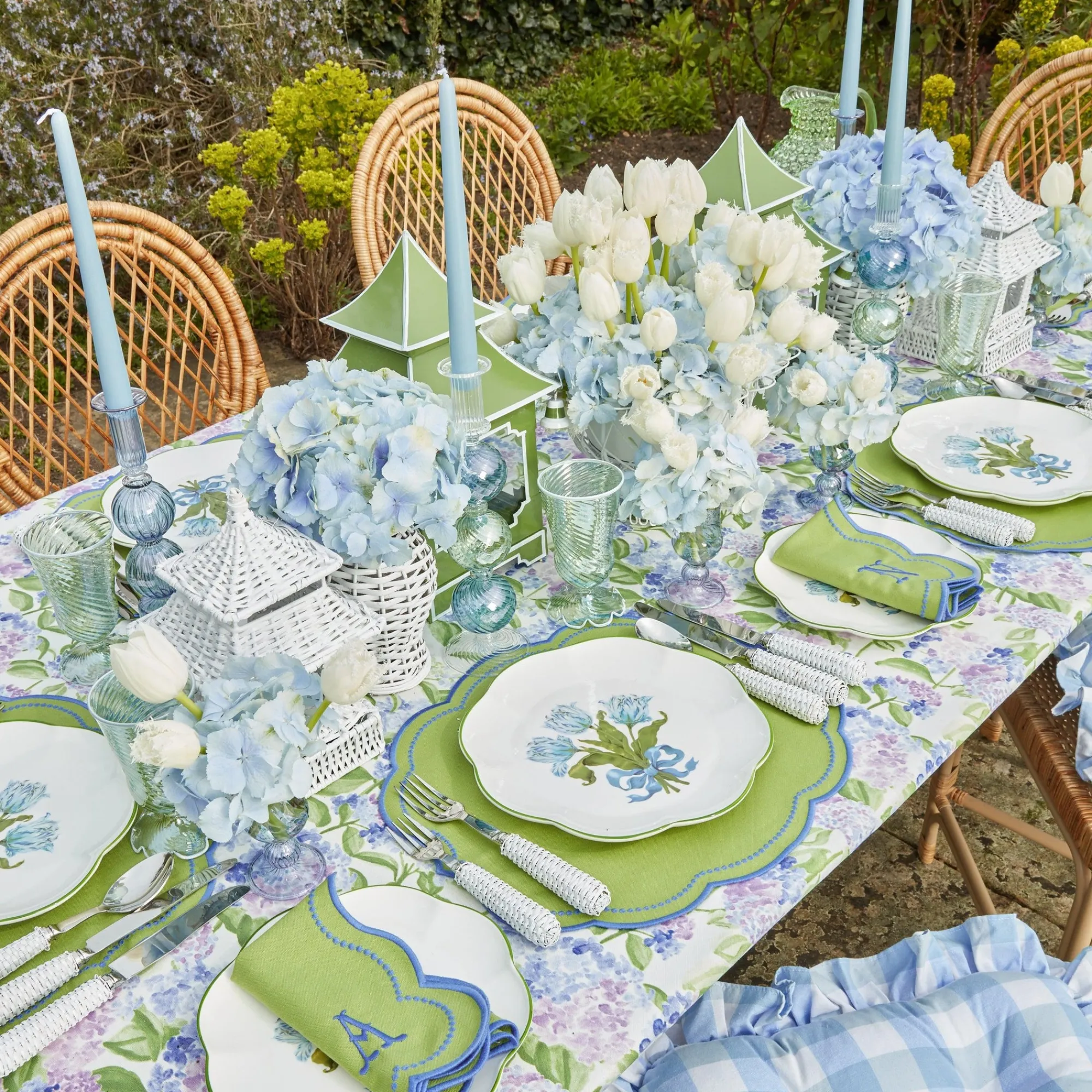 blue_tulip_dinner_plates__1.webp Discount Blue Tulip Dinner Plates (Set Of 4) Crockery Sets