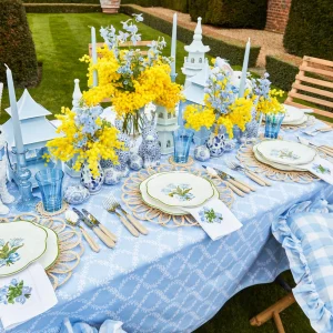 Cheap Blue Tulip Starter Plates (Set Of 4) Starter Plates