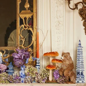 Clearance Burnt Orange Candles (Set Of 8) Candles