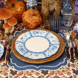 Online Cadiz Hand Painted Dinner Plates (Set Of 4) Dinner Plates